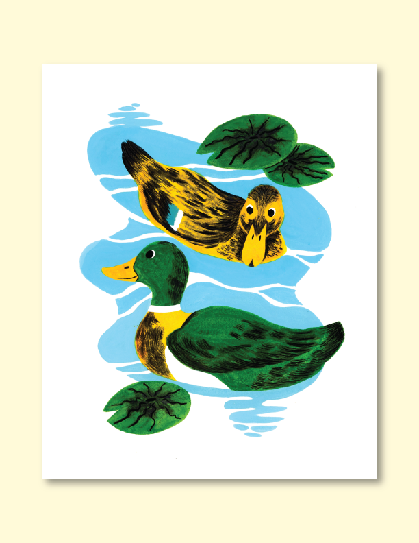 Mallard Pond Print