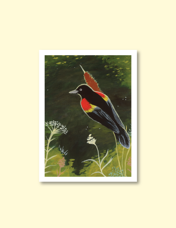 Red-Winged Print