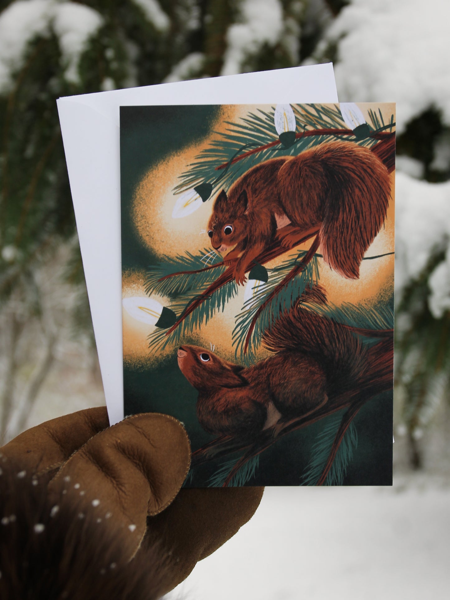 Merry & Bright Christmas Card