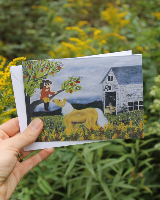 Apple Time Greeting Card