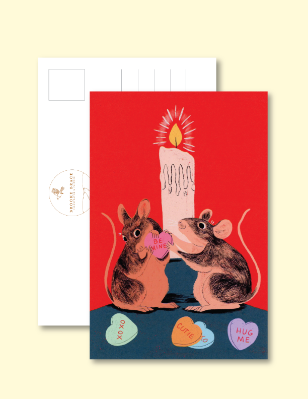 Be Mine Post Card