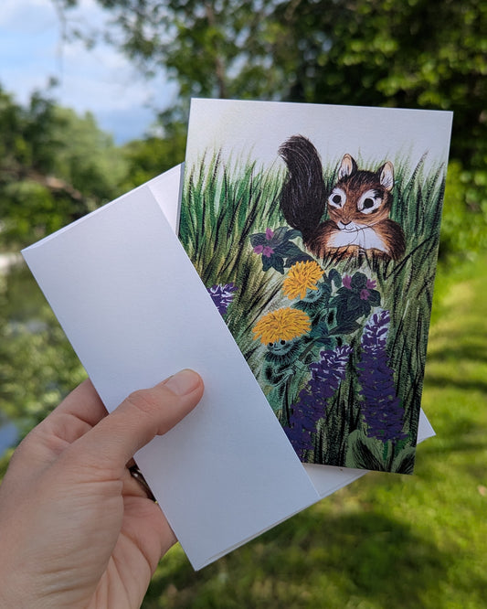 The Dandelion Brothers Greeting Card
