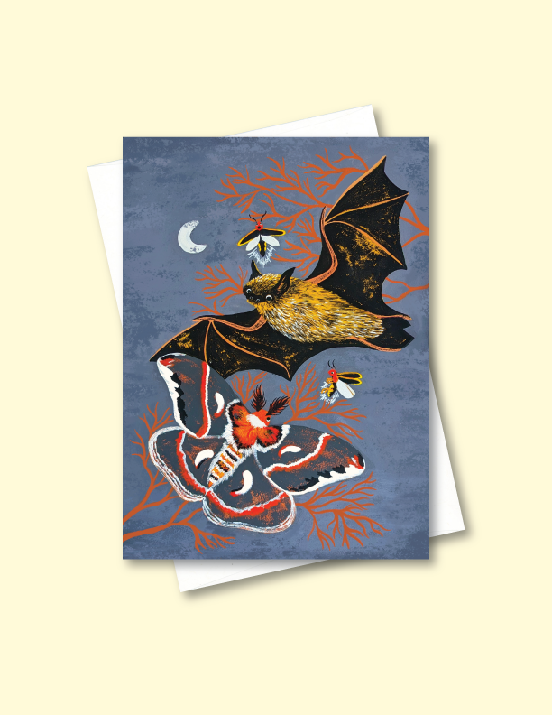 Nocturnal Friends Greeting Card