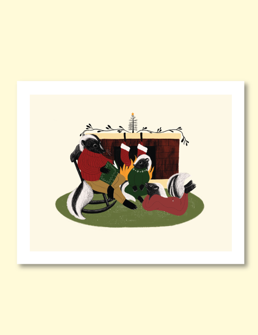 T'was The Night Print