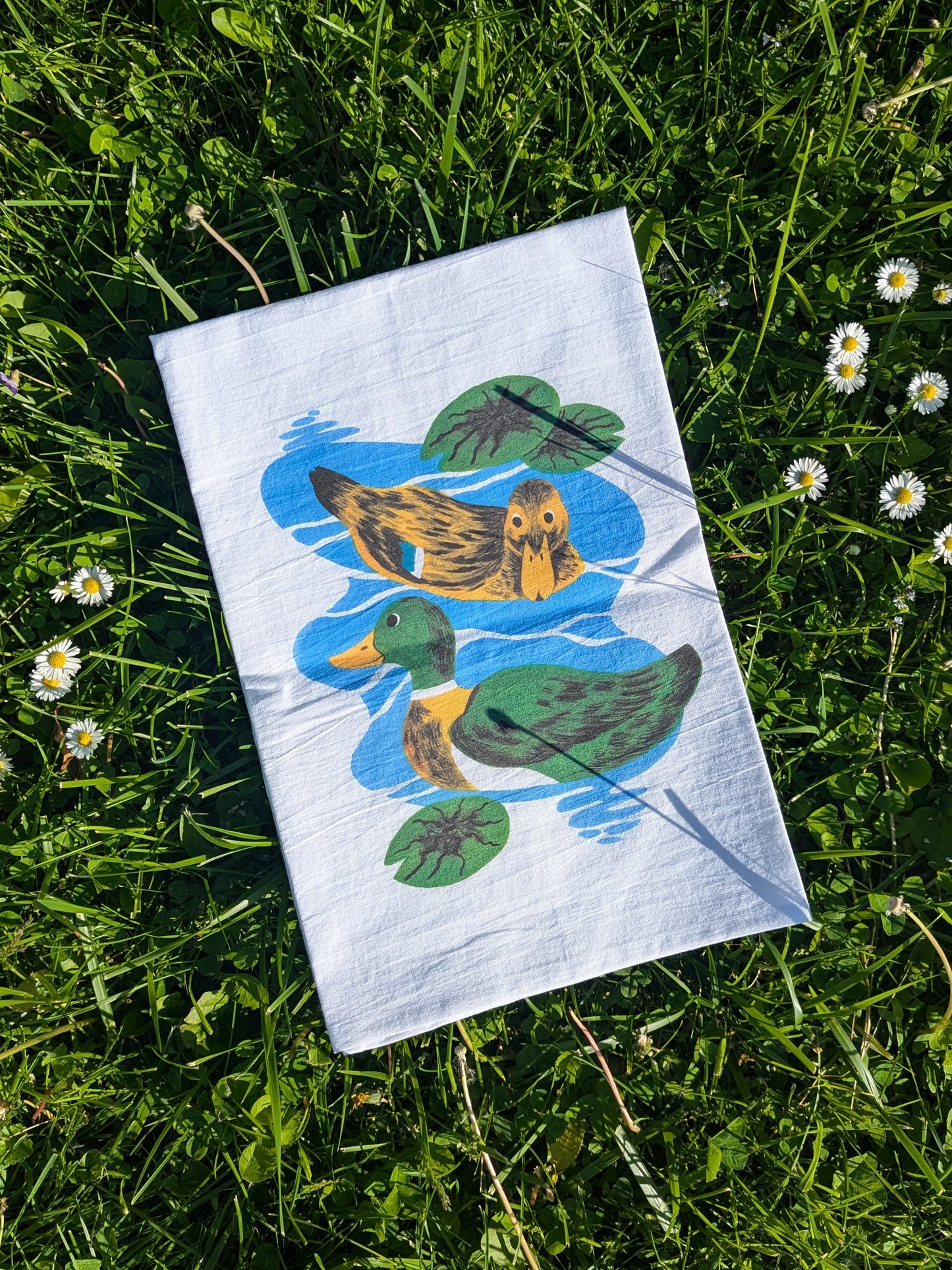 Mallard Pond Tea Towel