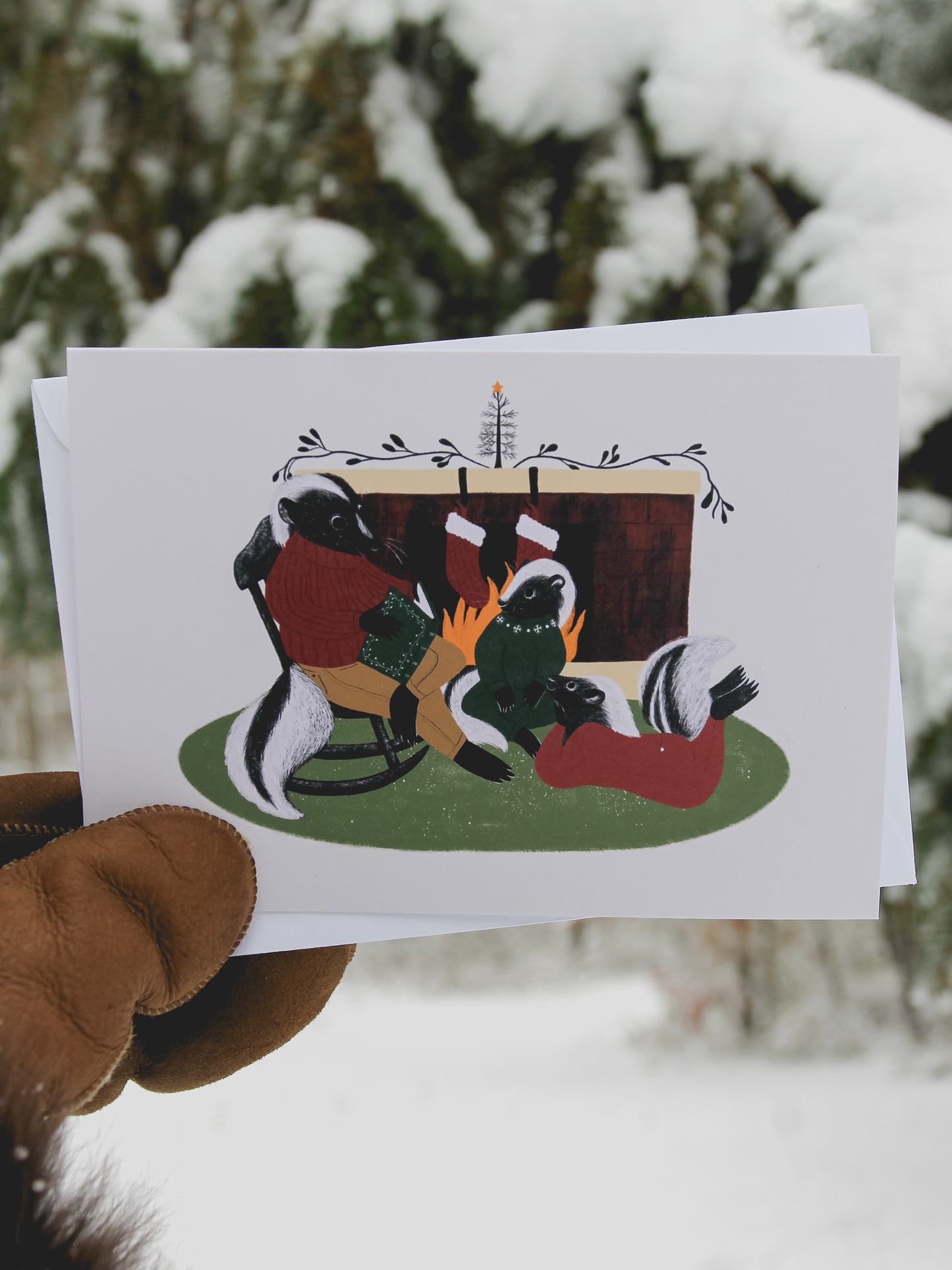 T'was The Night Christmas Card