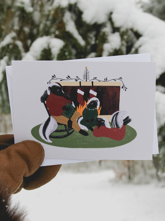 T'was The Night Christmas Card